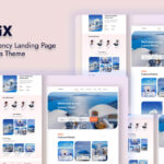 TouriX - Travel Agency Landing Page WordPress Theme